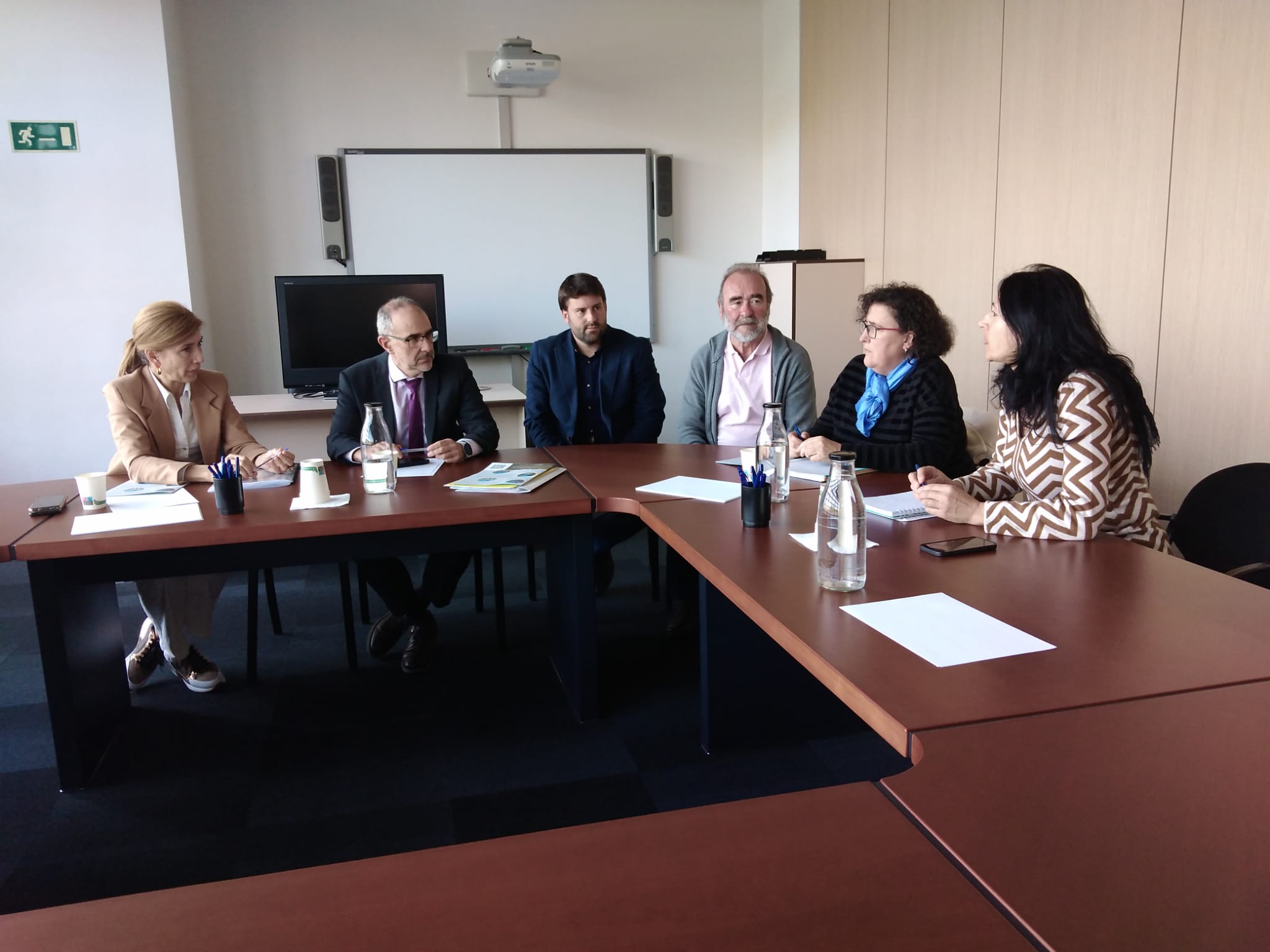 Imagen de la reunión en Valladolid el pasado martes