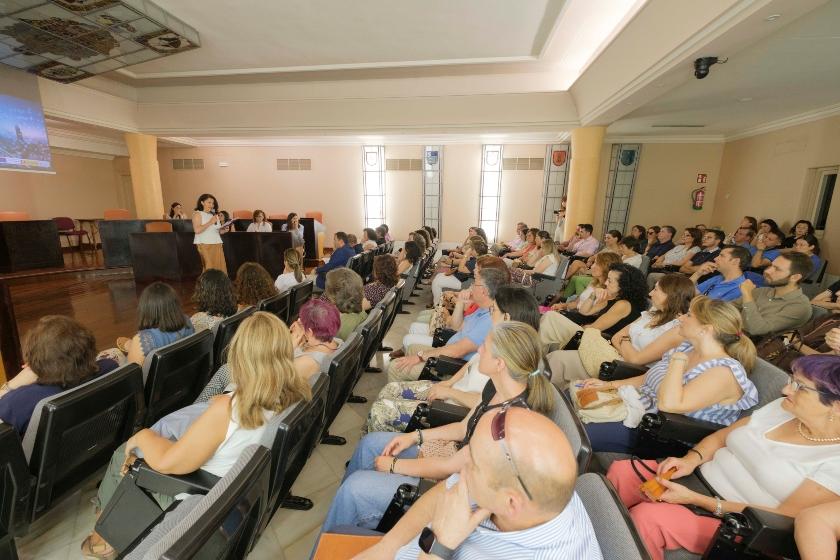 Reunión de secretarios municipales en la sede de Diputación de Segovia
