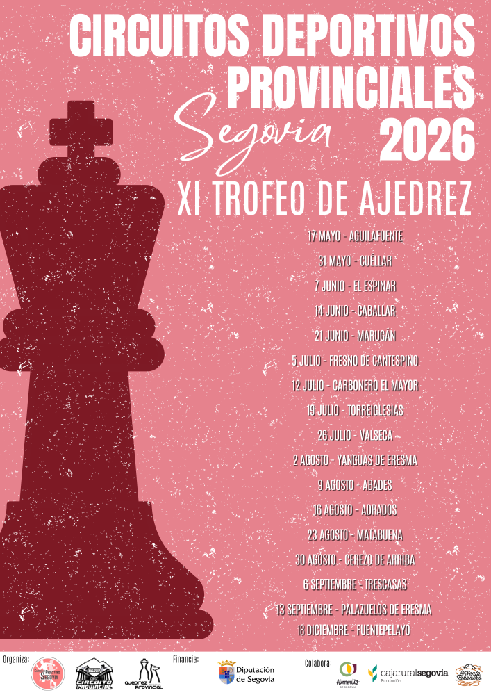 CARTEL ajedrez 2026