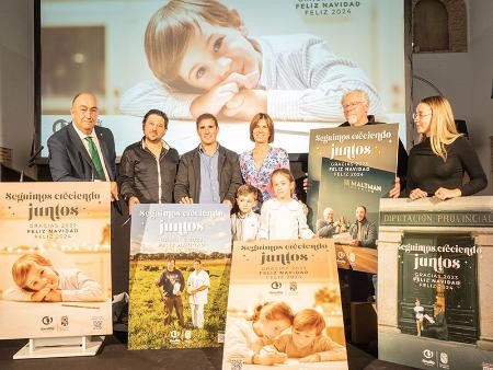 Presentación de la campaña de Navidad de la Diputación Provincial de Segovia para este año.