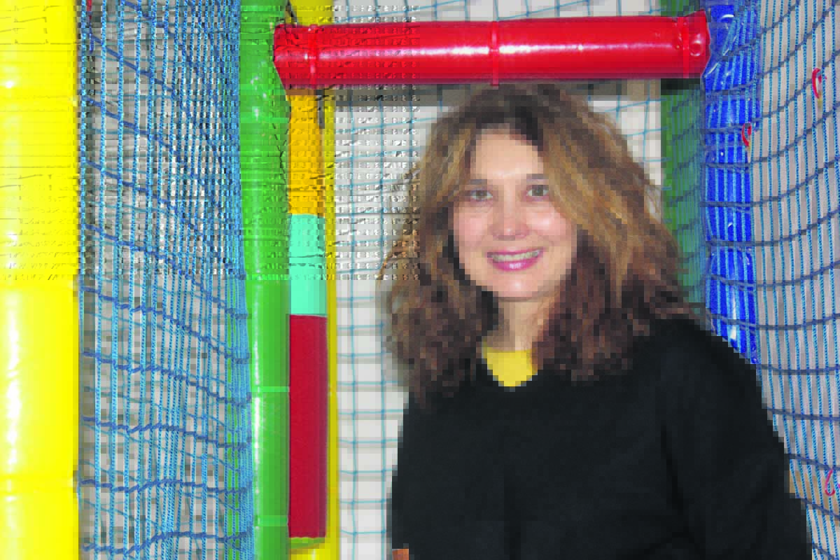 Eva Alcón abrió este local en Riaza a finales de noviembre del año pasado.