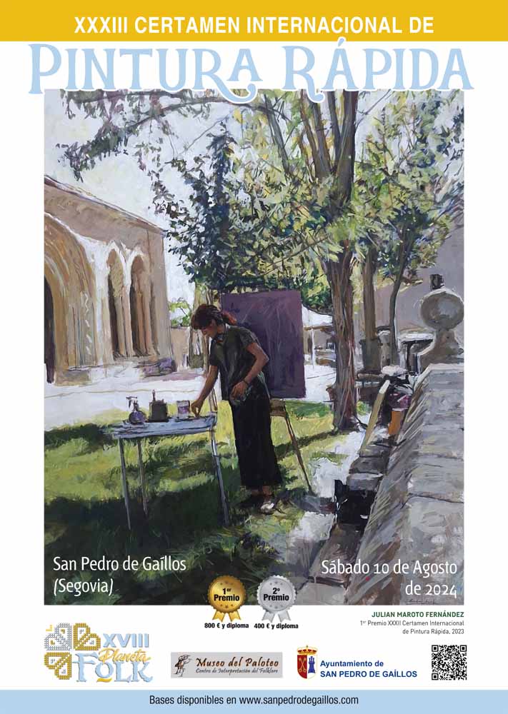 CARTEL PINTURA RAPIDA SAN PEDRO DE GAILLOS 2024