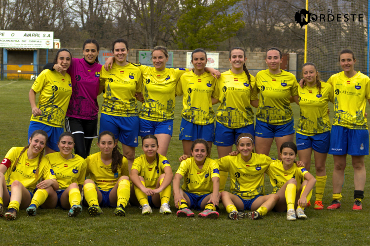 El Sporting Riazano Femenino tras su triunfo ante el University Athletics.
