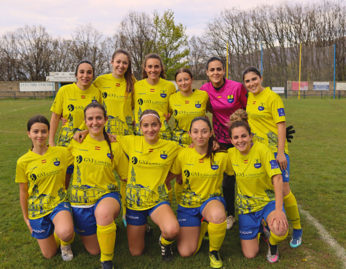 El once presentado por el Sporting Riazano en su partido contra Carbonero el Mayor.