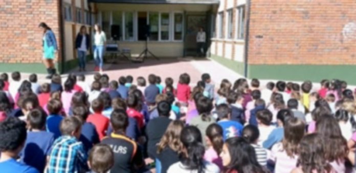 Colegio Riaza al inicio del curso escolar