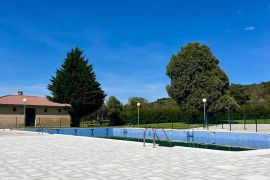 La piscina de Prádena ha realizado varios arreglos en sus instalaciones para este verano.