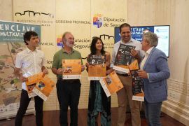Imagen de la rueda de prensa de la presentación de Enclave Multicultural en la Diputación Provincial de Segovia/ FOTO: DIPUTACIÓN PROVINCIAL DE SEGOVIA.