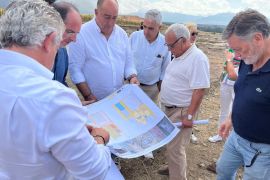 Visita institucional a la ciudad romana de Confloenta