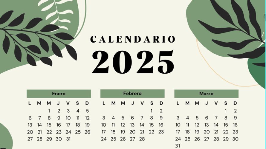 Calendario laboral 2025