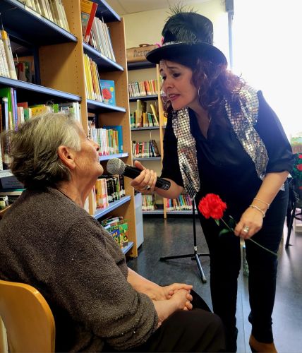 Imagen de la campaña anterior "Lo aprendía de los abuelos", con Tamanka Teatro.