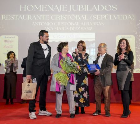 Restaurante Cristóbal (Sepúlveda) – Antonio Cristóbal Albarrán y su mujer Ana María Díez.