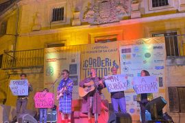 Actuación del grupo Los Gandules en la edición de año pasado.