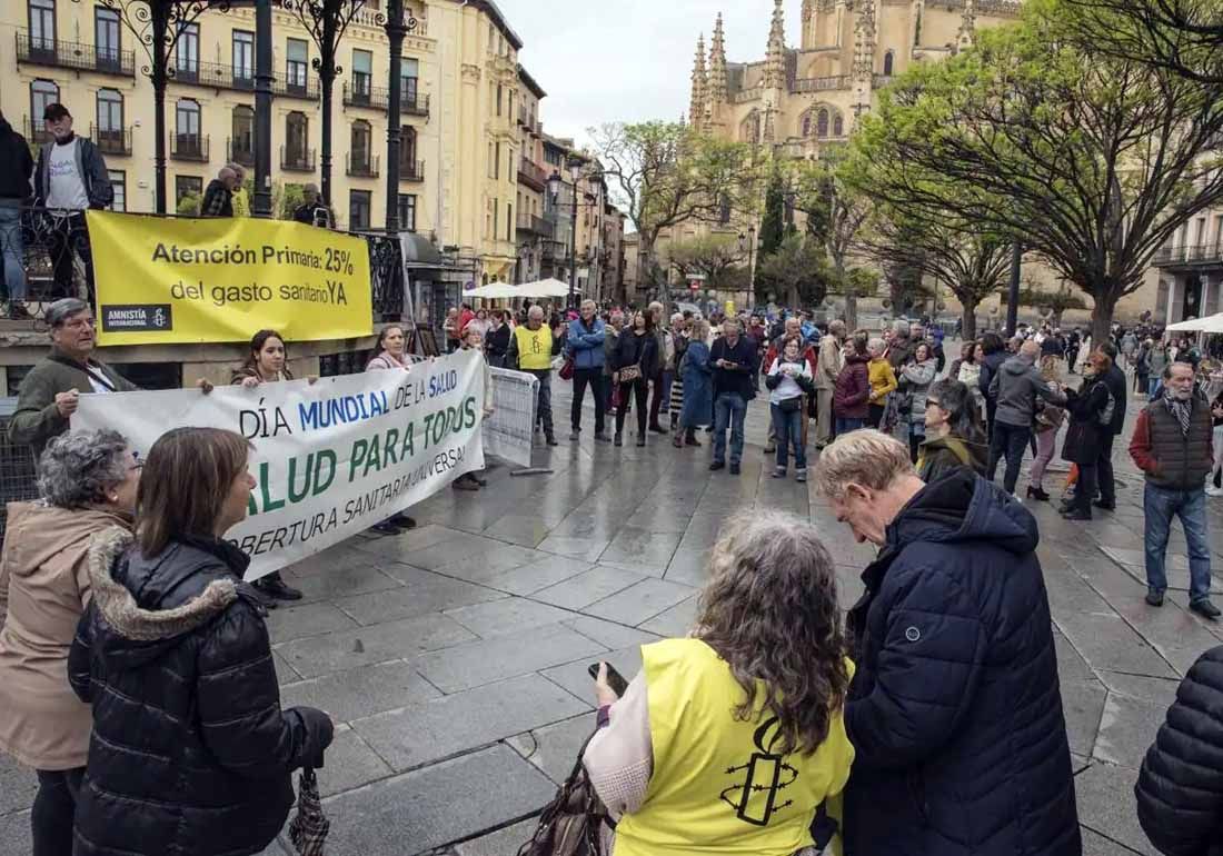 CODINSE forma parte de la Mesa para la Defensa de la Sanidad Pública de Segovia.