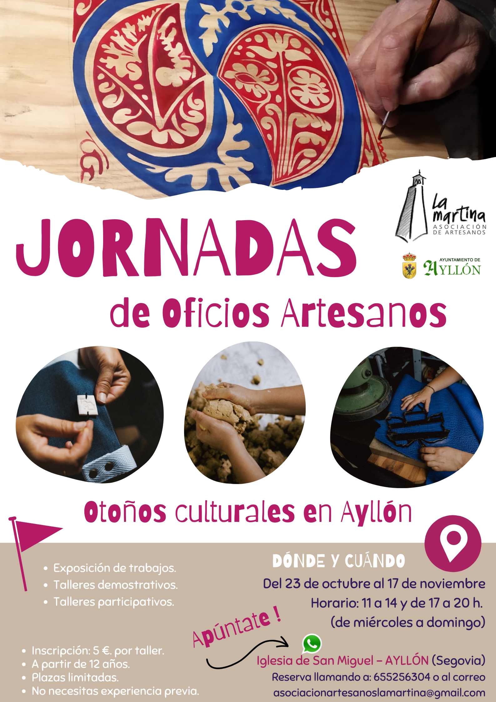 Jornadas artesanía Ayllon