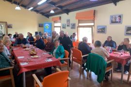 Encuentro participantes servicio de comida a domicilio y en talleres de estimulación. Centro de día de Campo de S. Pedro, en mayo de 2023.