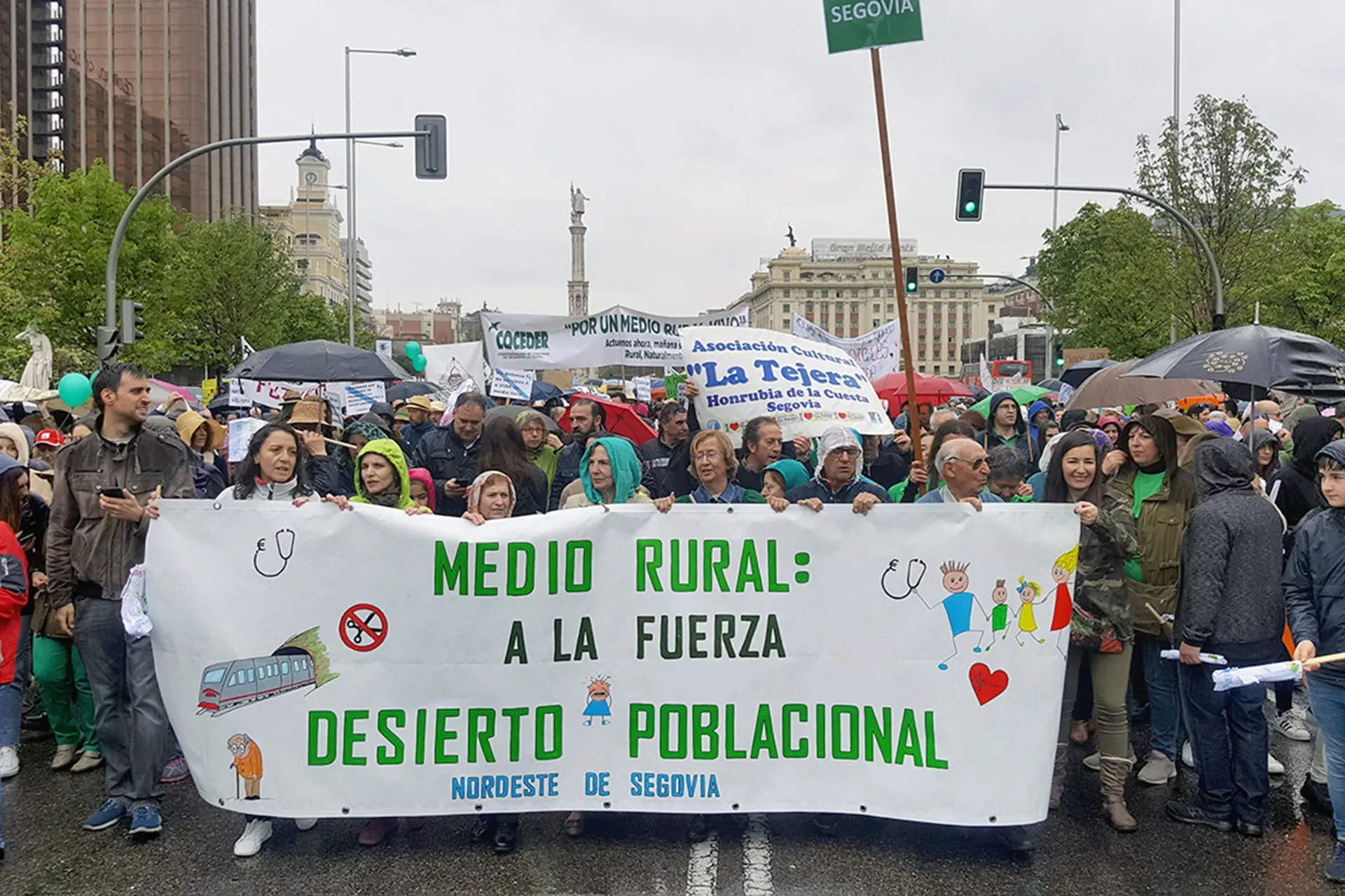 Imagen de la manifestación del 31 de marzo de 2019 en Madrid.