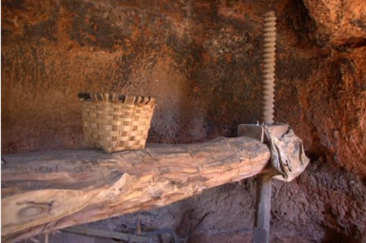 Aldehornos, lagar recuperado