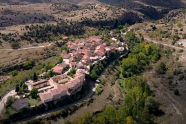 Vista aérea de Castrojimeno