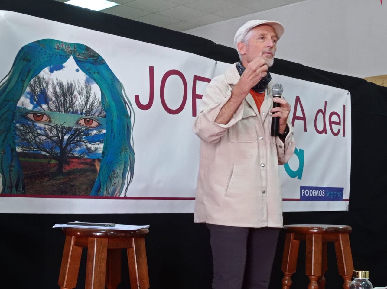 Fernando Valladares, profesor de investigación del CSIC, durante su intervención.