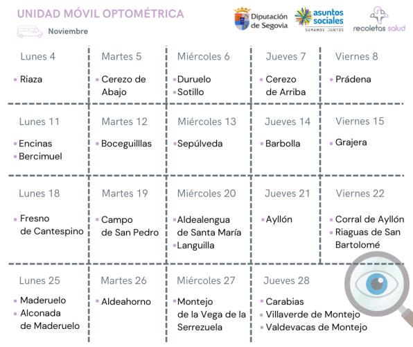 Unidad Móvil Optométrica