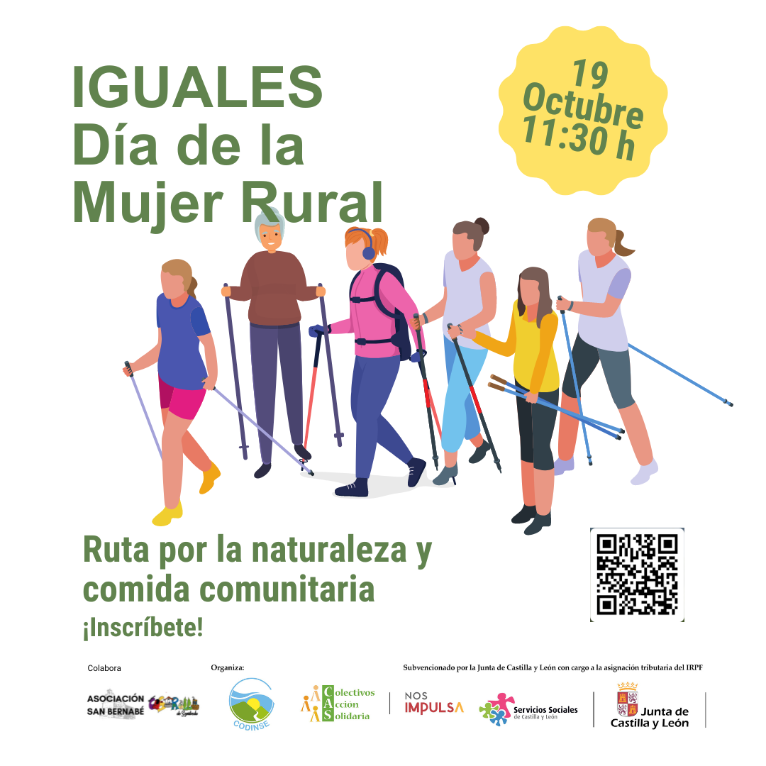 Marcha y comida comunitaria en Castrillo de Sepúlveda